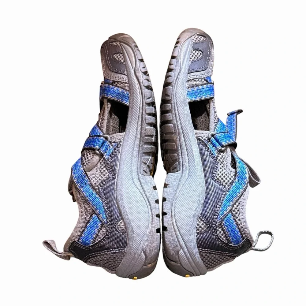 Chaco Outcross Vibram Pro Web Hybrid Water Hiking Shoes Gray Blue Women's 6.5